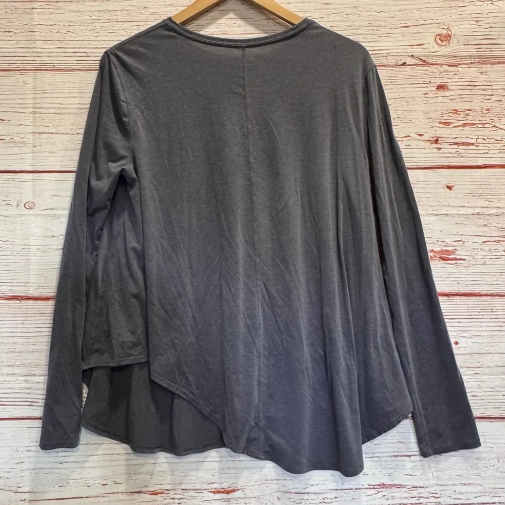 Lululemon Lifted Balance Long Sleeve in Heathered Titanium Sz 8 - Picture 7 of 9